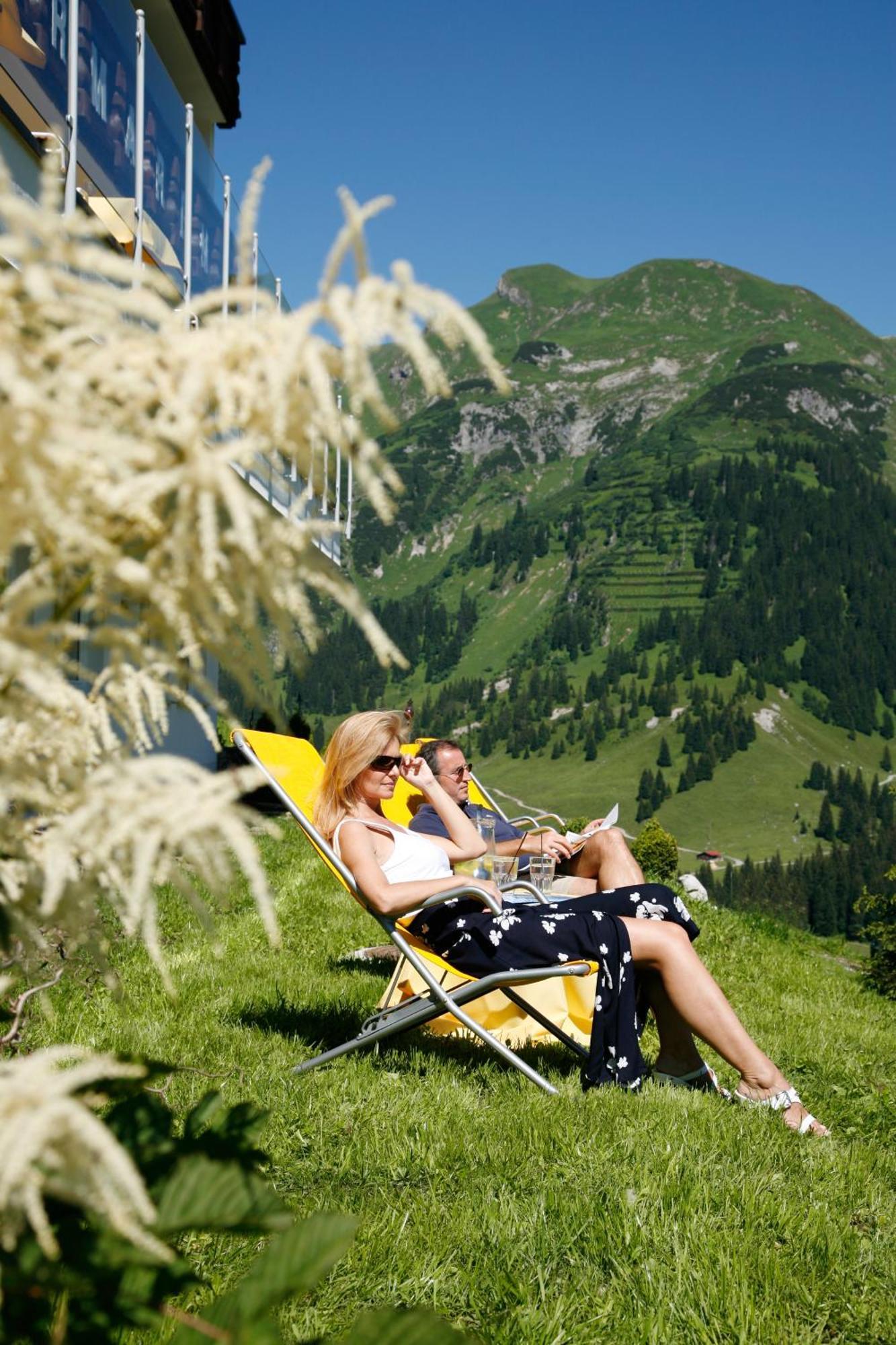 Hotel Restaurant Formarin Oberlech Esterno foto